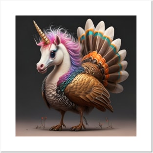 Unicorns Crashing Thanksgiving!!! Posters and Art